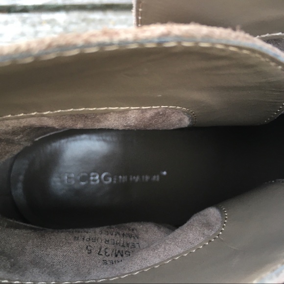 BCBG Generation Suede Heeled Ankle Booty - Picture 13 of 16